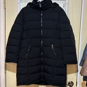 Andrew Marc Black Puffer Coat
